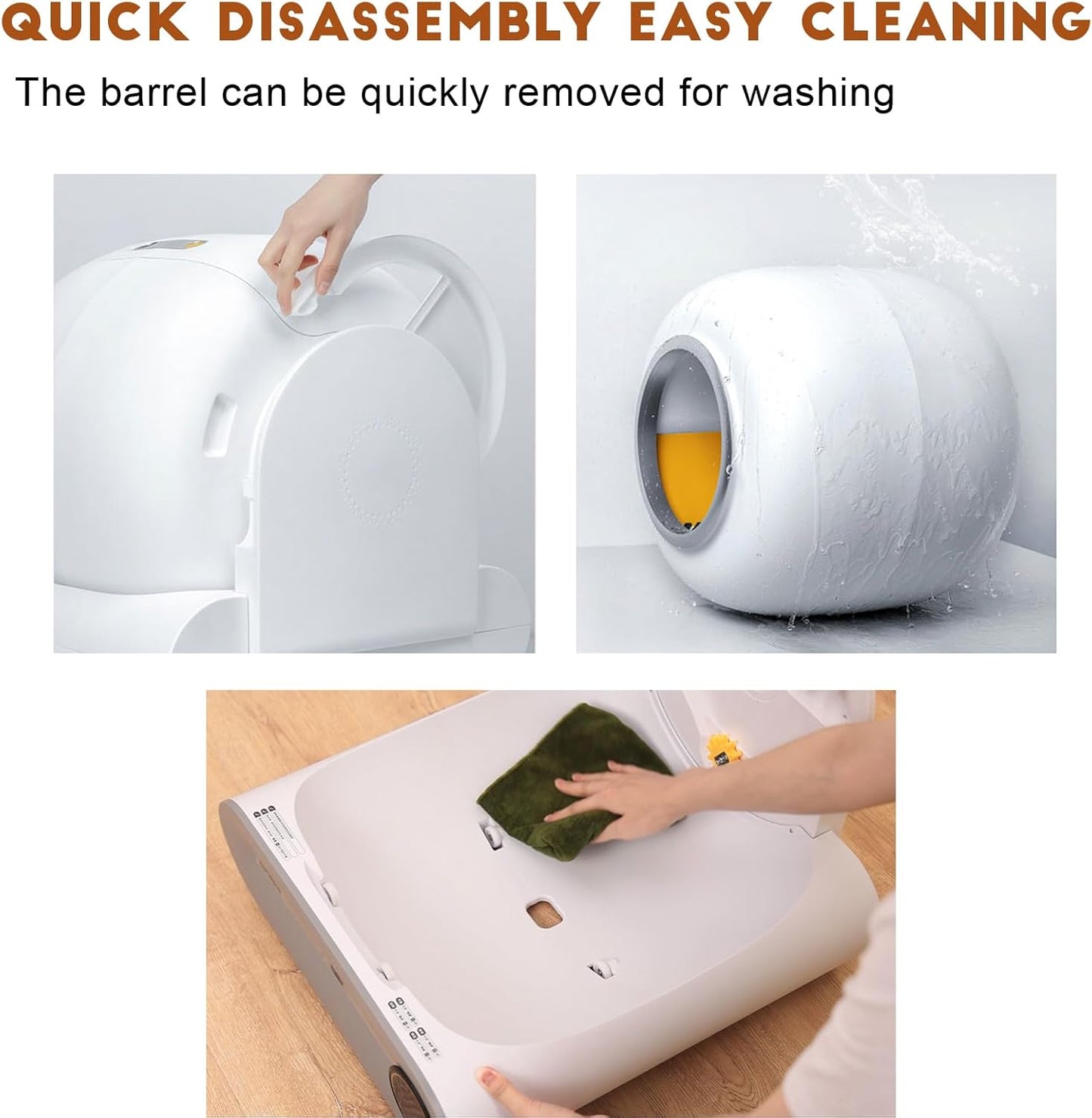 Self-Cleaning Cat Litter Box