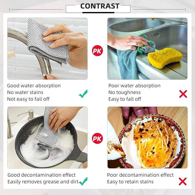 Non-scratch Wire Dishcloth
