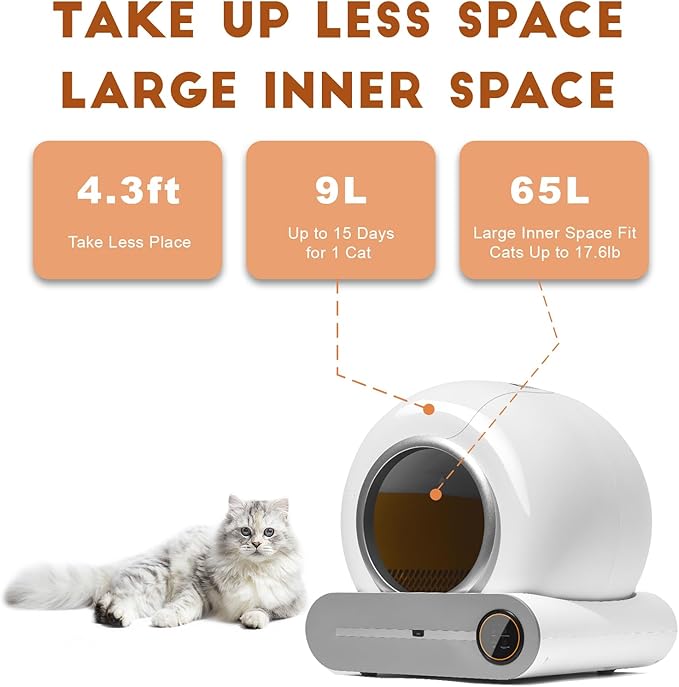 Self-Cleaning Cat Litter Box