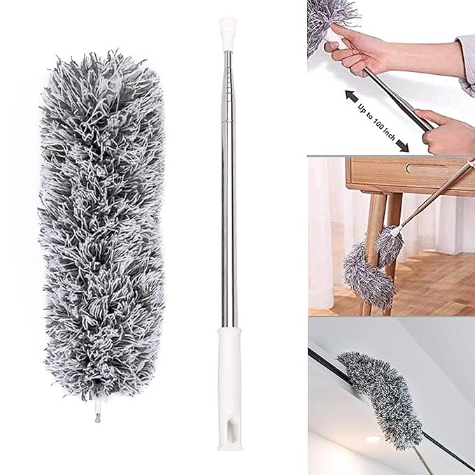Extendable Microfiber Feather Duster
